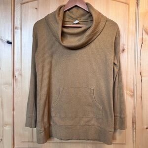 Kate Quinn Organic Cotton Cowl Neck Top